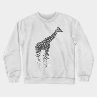 giraffe body illustration Crewneck Sweatshirt